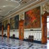 Castro Pacheco's enormous paintings upstairs in the State Palace in Merida