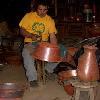 Working with copper in Santa Clara del Cobre