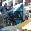 The bustling market in Taxco.
