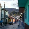 Avenida Col&oacute;n. A typical street in San Crist&oacute;bal de Las Casas.