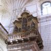 The beautiful organ inside the massive dominican church in Yanhuitl&aacute;n.